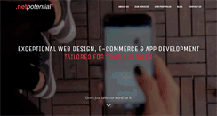 Desktop Screenshot of netpotential.co.nz